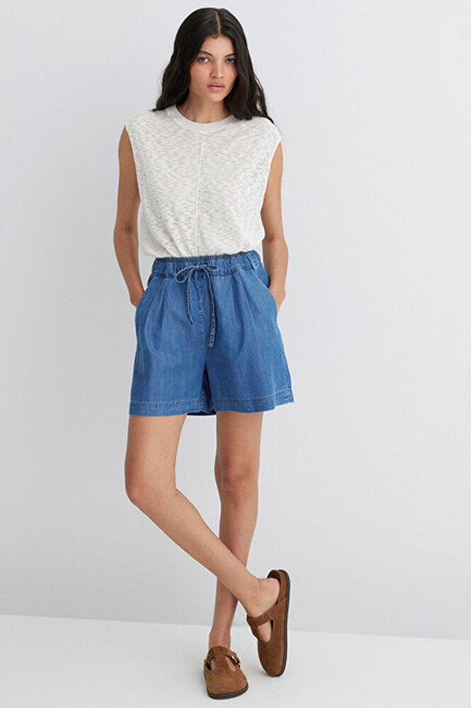 Kadın Penny Denim Şort 1410075-90104 Mavi (1)