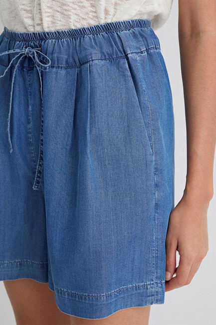 Kadın Penny Denim Şort 1410075-90104 Mavi - Thumbnail