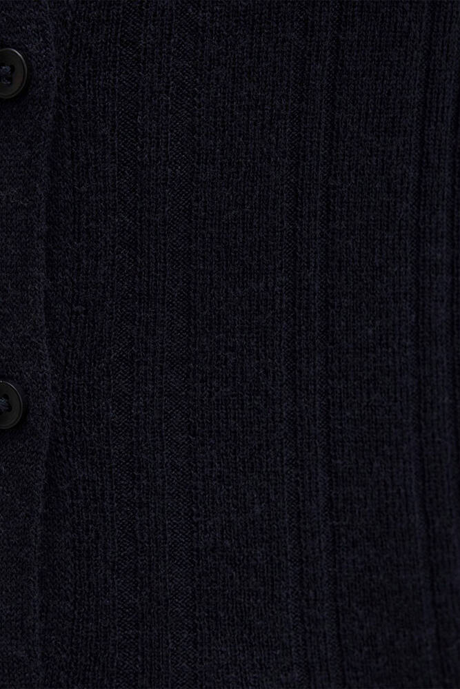 Kadın Polo Yaka Kazak 1710838-70489 Lacivert 