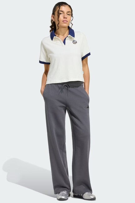 Kadın Pop Art Polo Q2 Tişört KB7205 Beyaz (3)