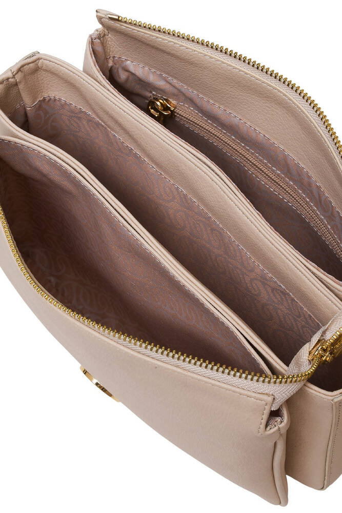 Kadın Postacı Çantası US25141 Bej 