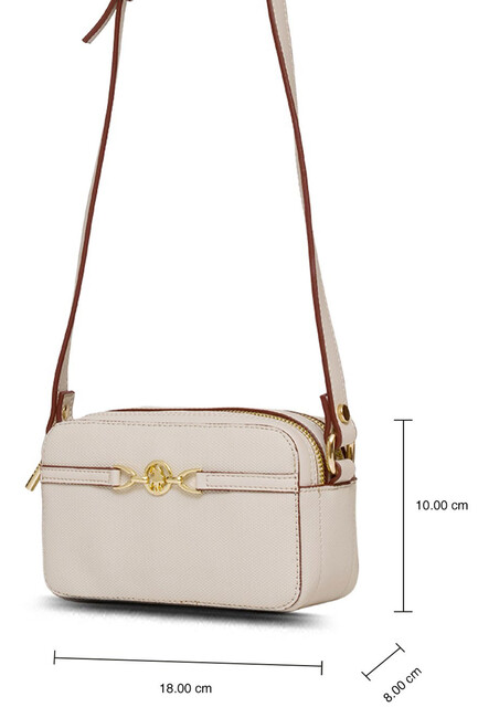 Kadın Postacı Çantası US25232 Bej - Thumbnail