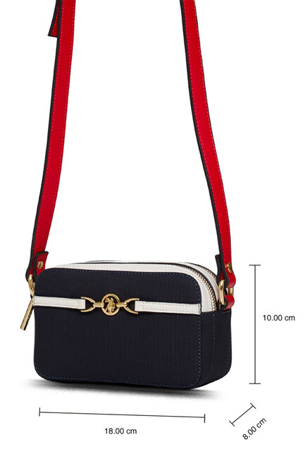 Kadın Postacı Çantası US25232 Lacivert - Thumbnail