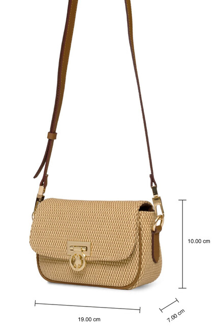 Kadın Postacı Çantası US25304 Bej - Thumbnail