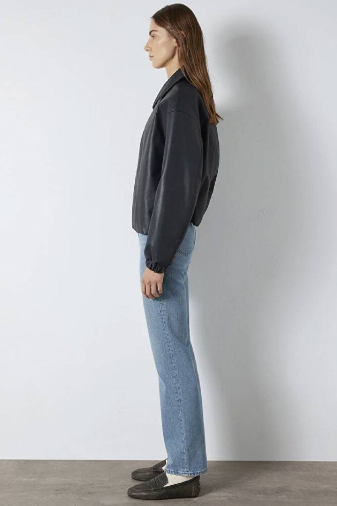 Kadın Pu Ceket 1110614-90372 Lacivert 