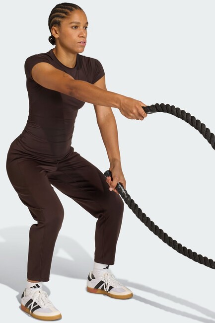 Kadın Pwr Ess C Tişört KD0114 Kahve (3)