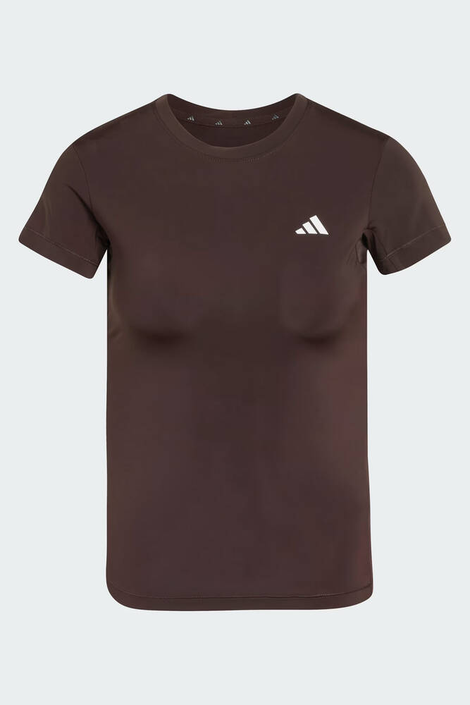 Kadın Pwr Ess C Tişört KD0114 Kahve 