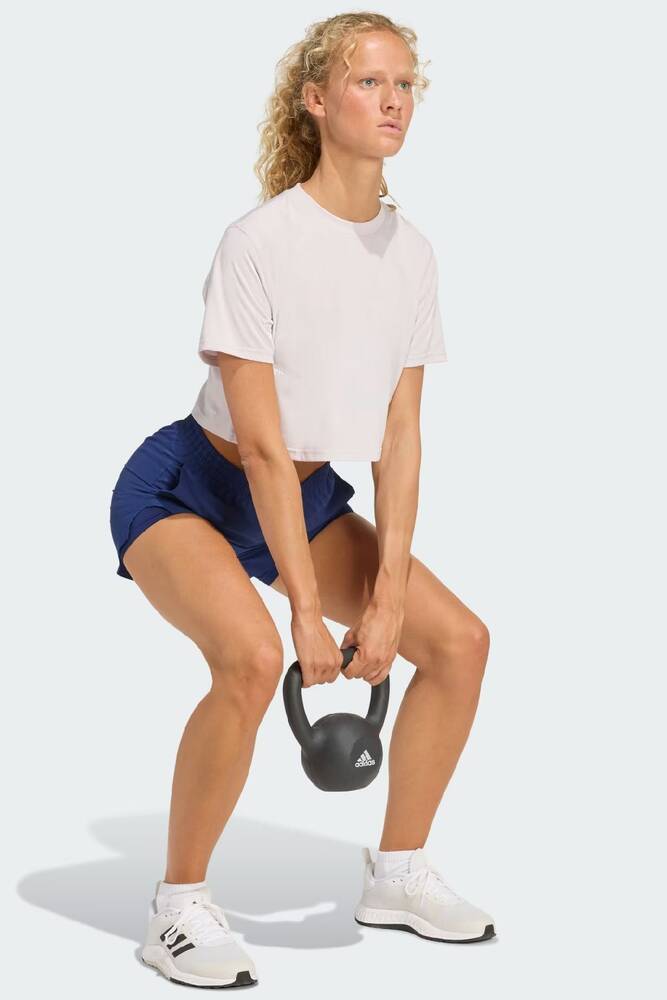 Kadın Pwr G Tişört KB9397 Ekru 