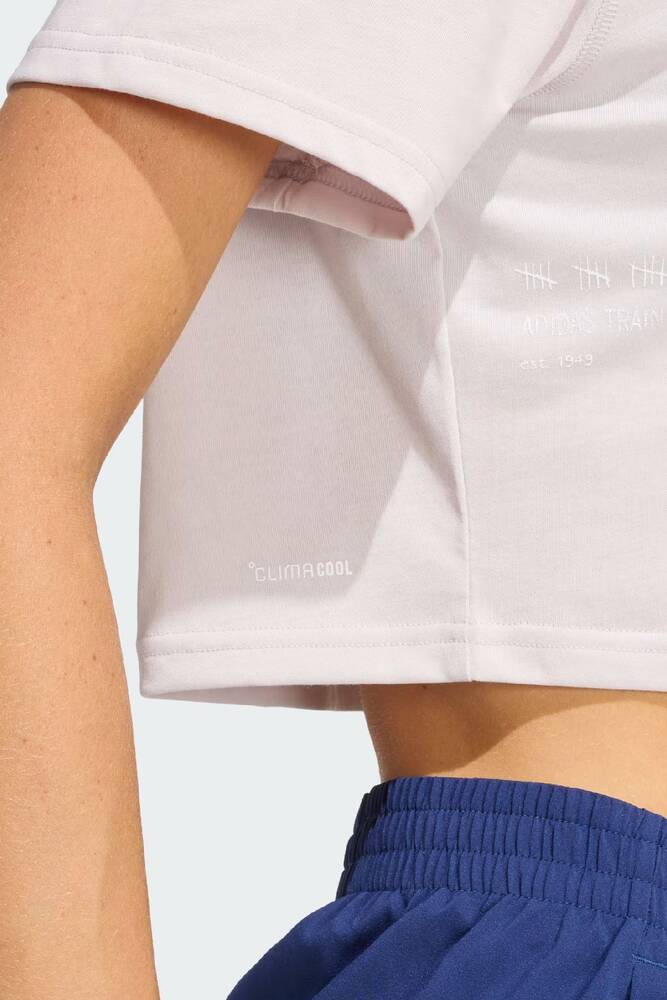 Kadın Pwr G Tişört KB9397 Ekru 