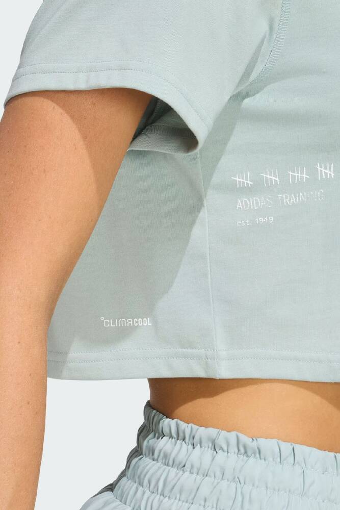 Kadın Pwr G Tişört KB9398 Yeşil 