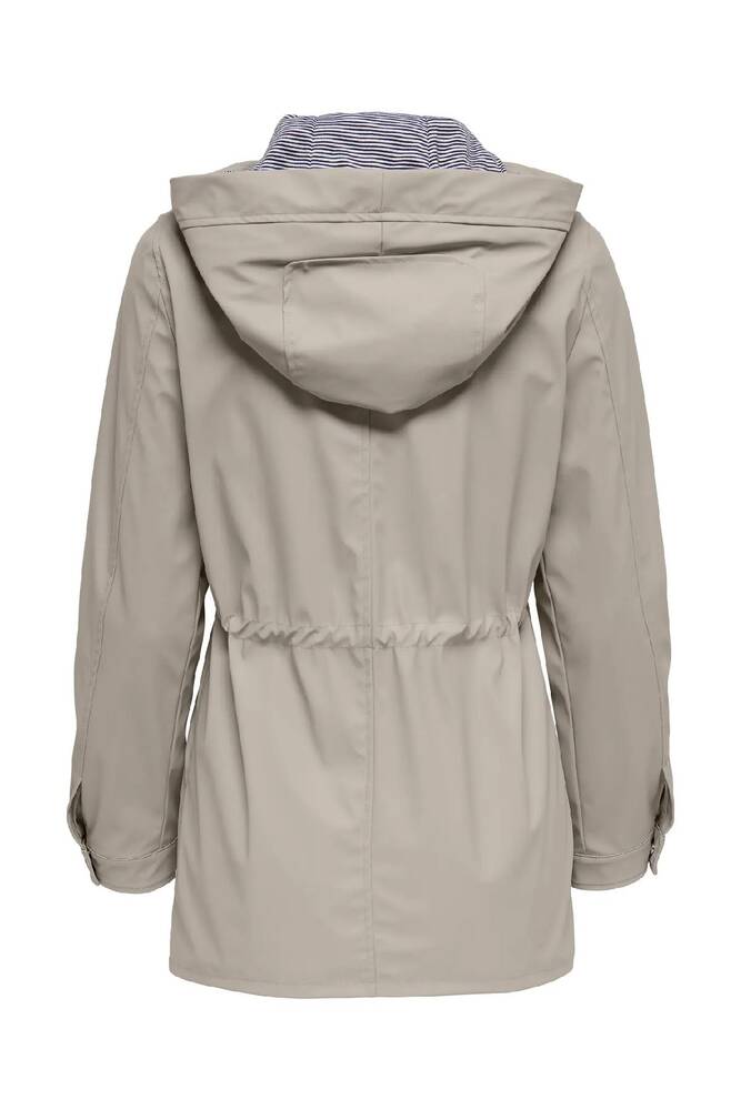 Kadın Race Kısa Yağmurluk 15161241 Ekru 