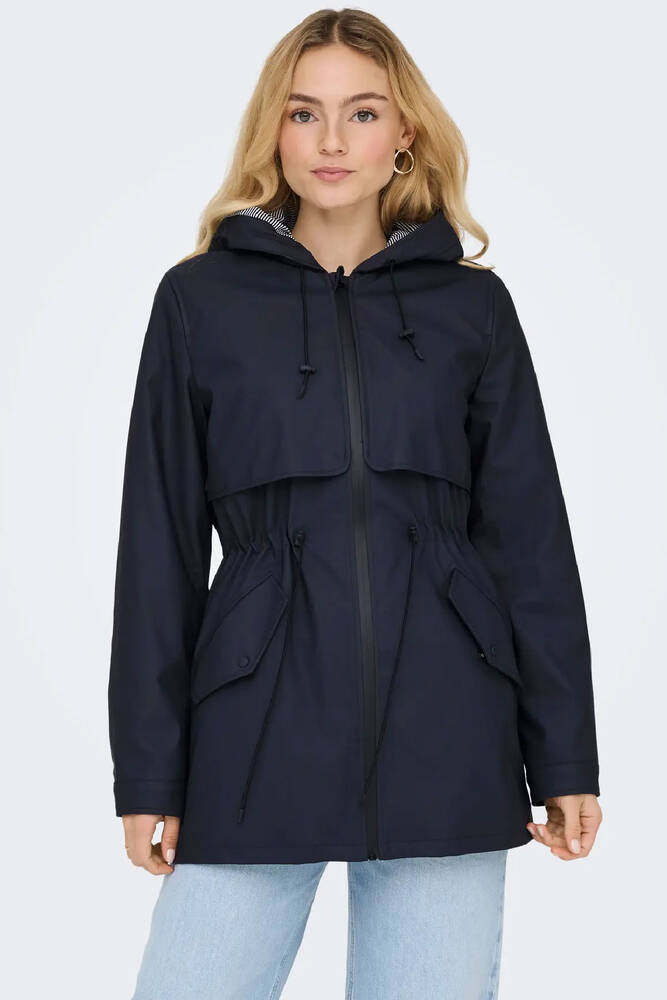 Kadın Race Kısa Yağmurluk 15161241 Lacivert 