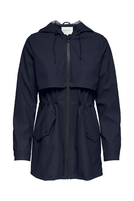 Kadın Race Kısa Yağmurluk 15161241 Lacivert - Thumbnail