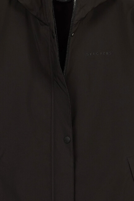 Kadın Raincoat Ceket S2620097-3817 Siyah - Thumbnail