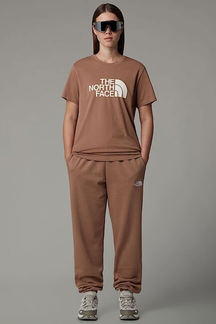 Kadın Relaxed Easy Tişört NF0A8A6GAIA1 Bej - Thumbnail