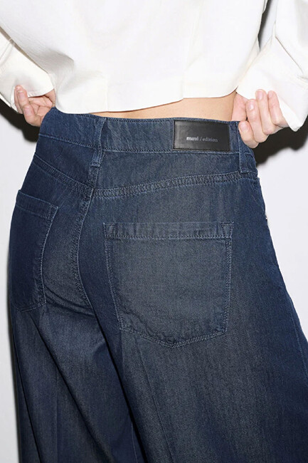 Kadın Remy Mavi Edition Jean Pantolon 1012603-90595 Lacivert - Thumbnail