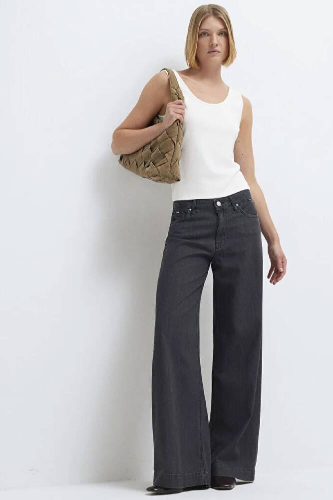 Kadın Remy Mavi Edition Jean Pantolon 1012603-A3036 Gri 