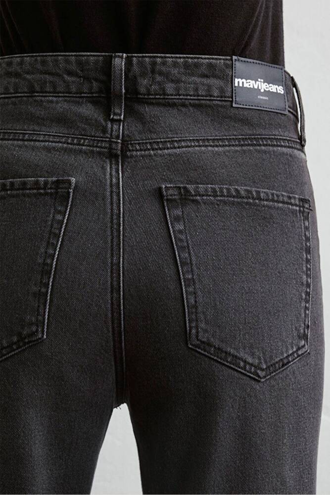 Kadın Rockstar Icon Jean Pantolon 1010762-87747 Gri - 8