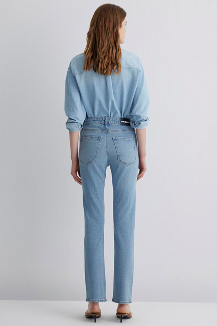 Kadın Rockstar Icon Jean Pantolon 1010762-88193 Mavi - Thumbnail