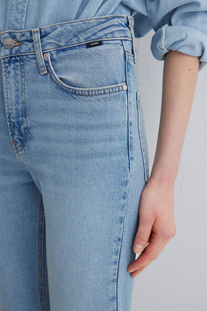 Kadın Rockstar Icon Jean Pantolon 1010762-88193 Mavi 