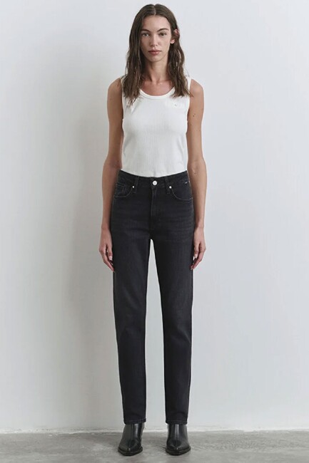 Kadın Rockstar Icon Jean Pantolon 1010762-90529 Gri (3)