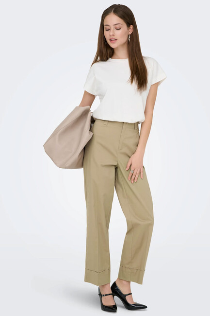 Kadın Rosalıe Pantolon 15364055 Bej - Thumbnail