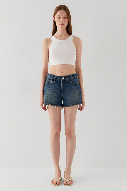 Kadın Rosie Denim Şort 14474A3187 Mavi (3)