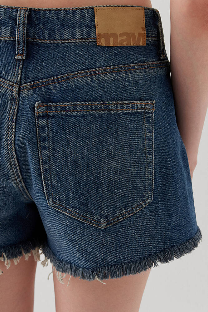 Kadın Rosie Denim Şort 14474A3187 Mavi 