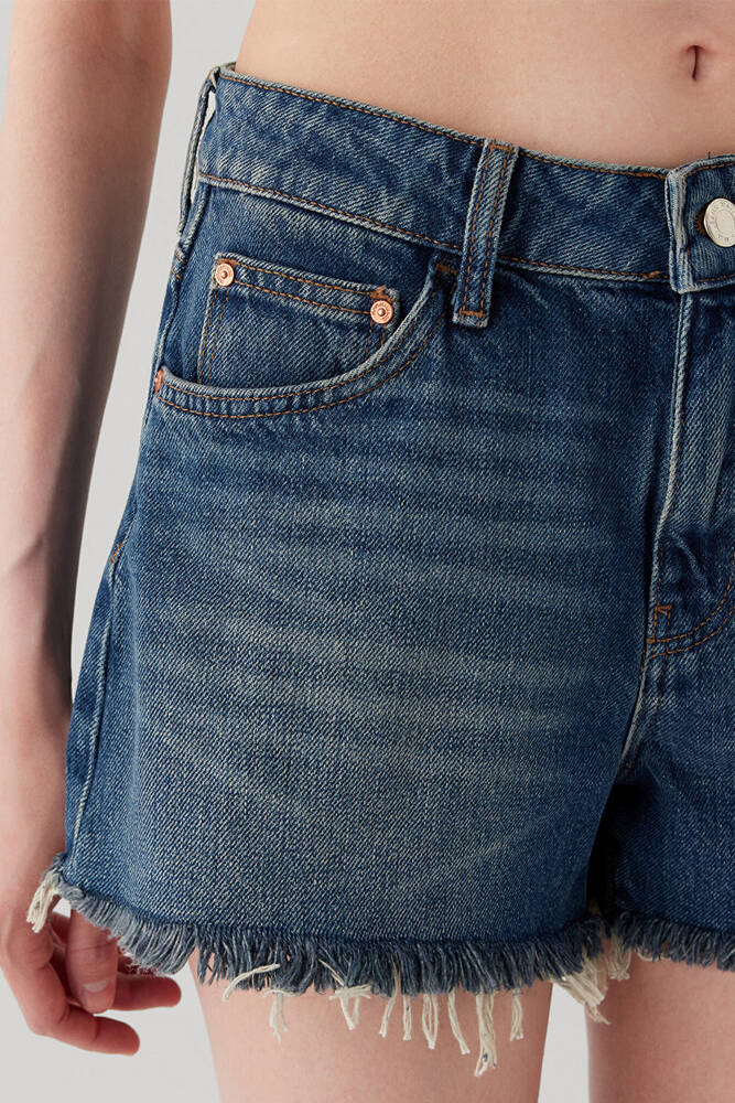 Kadın Rosie Denim Şort 14474A3187 Mavi 