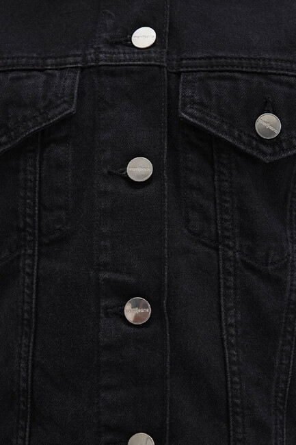 Kadın Ruby Icon Jean Ceket 1110505-89163 Gri - 7