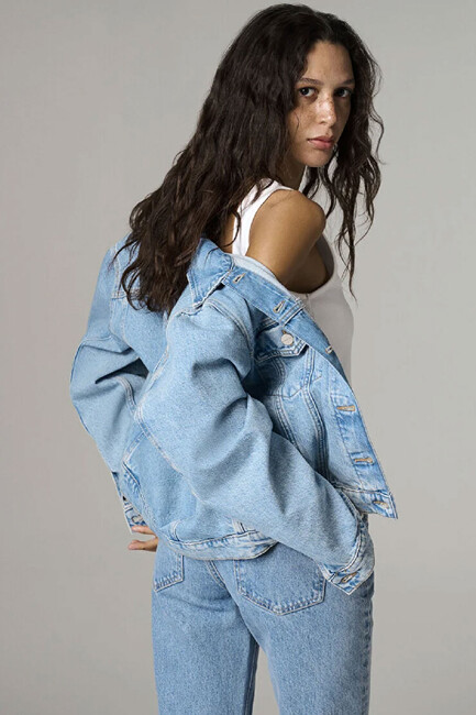 Kadın Ruby LT Denim Ceket 1110505-87809 Mavi (2)