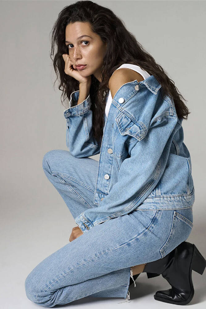 Kadın Ruby LT Denim Ceket 1110505-87809 Mavi 