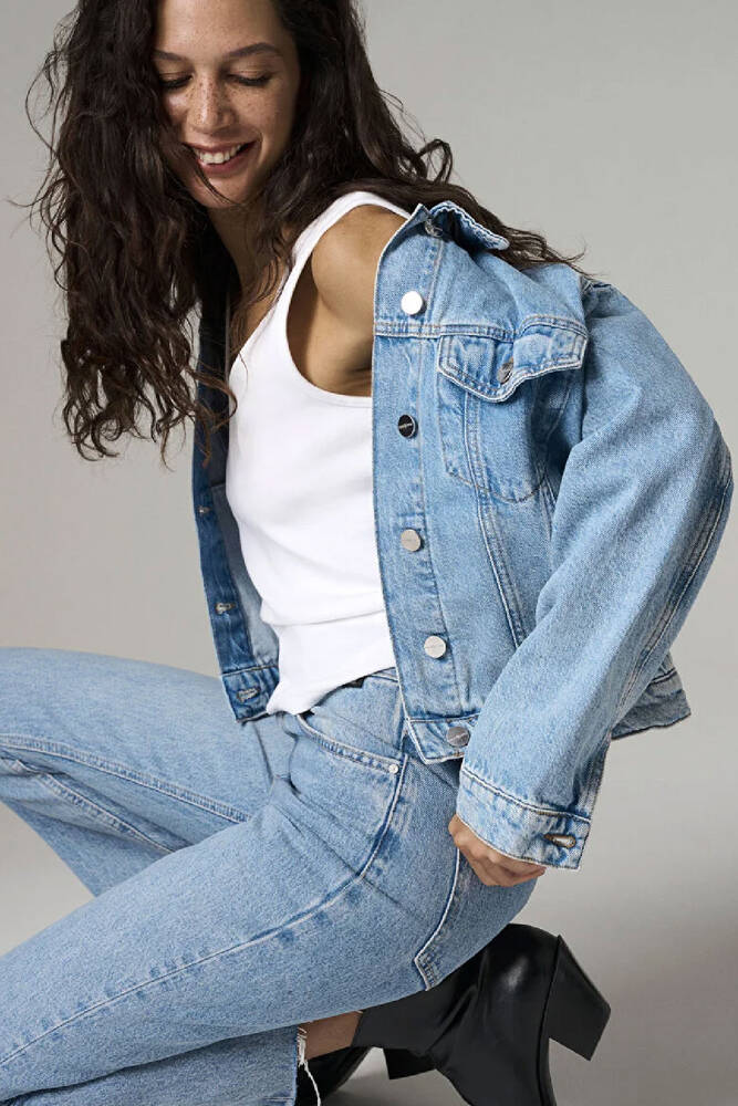 Kadın Ruby LT Denim Ceket 1110505-87809 Mavi 