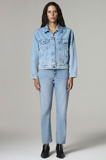 Kadın Ruby LT Denim Ceket 1110505-87809 Mavi - Thumbnail