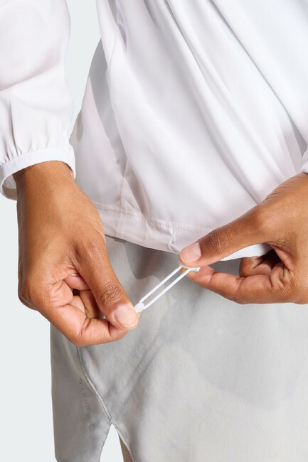 Kadın Run Ess Ceket KA0253 Beyaz - Thumbnail