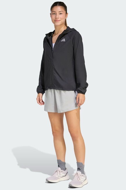 Kadın Run Ess Ceket KA4339 Siyah - Thumbnail