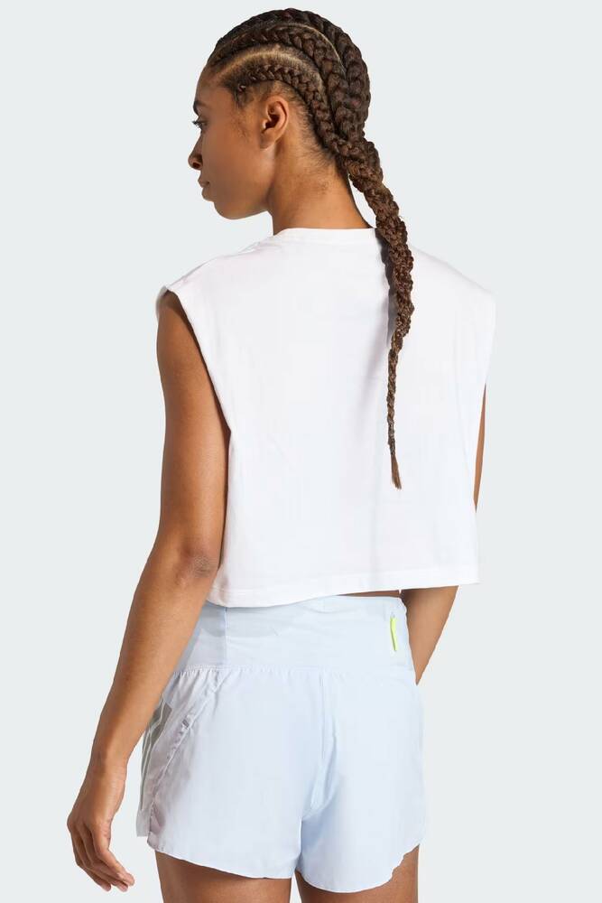 Kadın Run Ess Tişört KA0290 Beyaz 