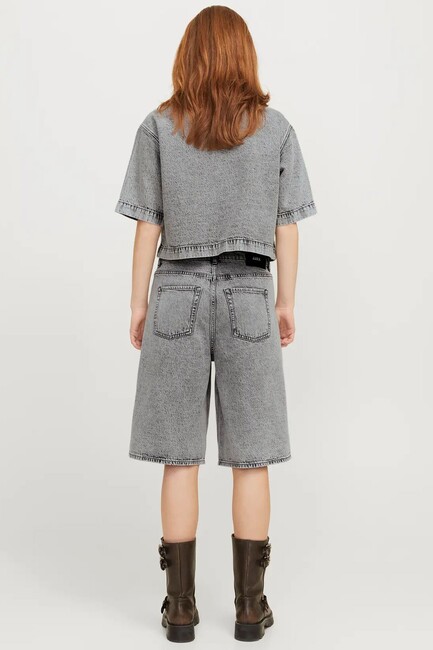 Kadın Sandy Comfort Denım Gömlek 12269044 Gri (2)