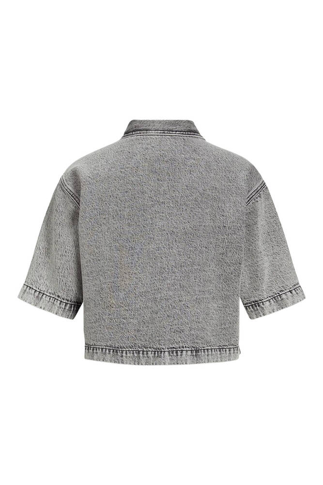 Kadın Sandy Comfort Denım Gömlek 12269044 Gri 