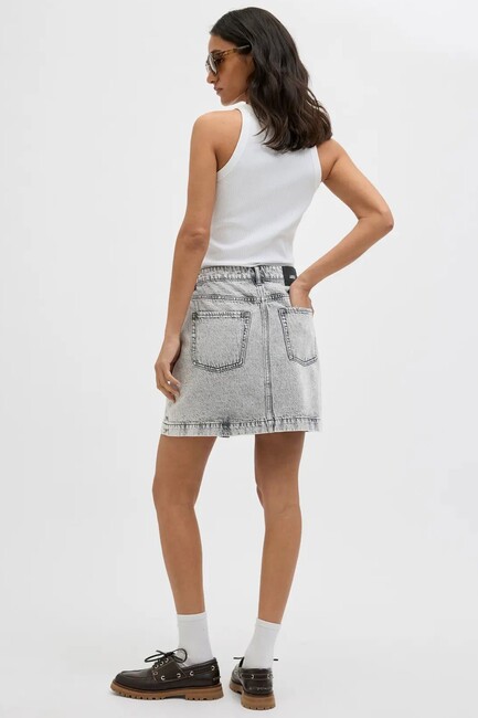 Kadın Sandy Denım Etek 12269049 Gri (2)
