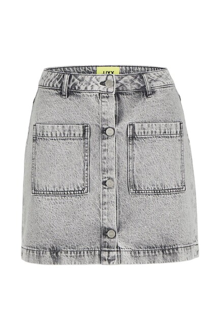 Kadın Sandy Denım Etek 12269049 Gri - Thumbnail