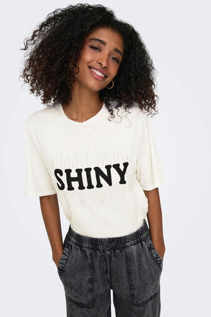 Kadın Sannı Tişört 15346650 Beyaz - Thumbnail