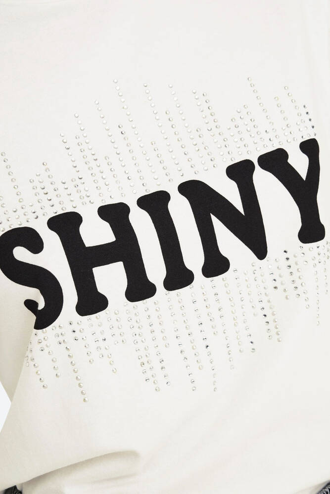 Kadın Sannı Tişört 15346650 Beyaz 