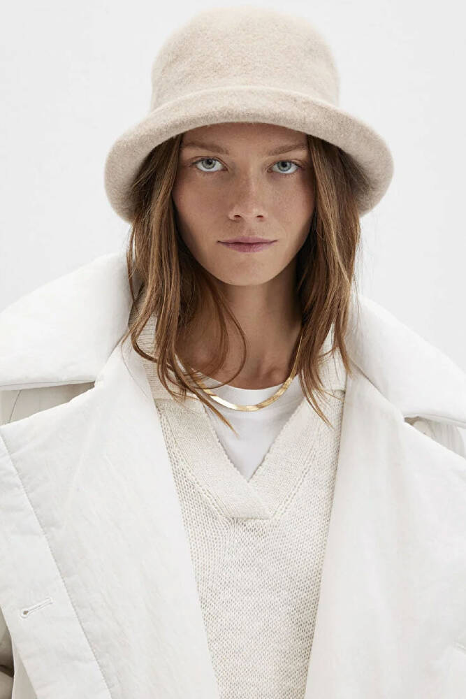 Kadın Şapka 1911759-70055 Bej 