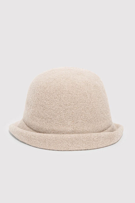 Kadın Şapka 1911759-70055 Bej (2)