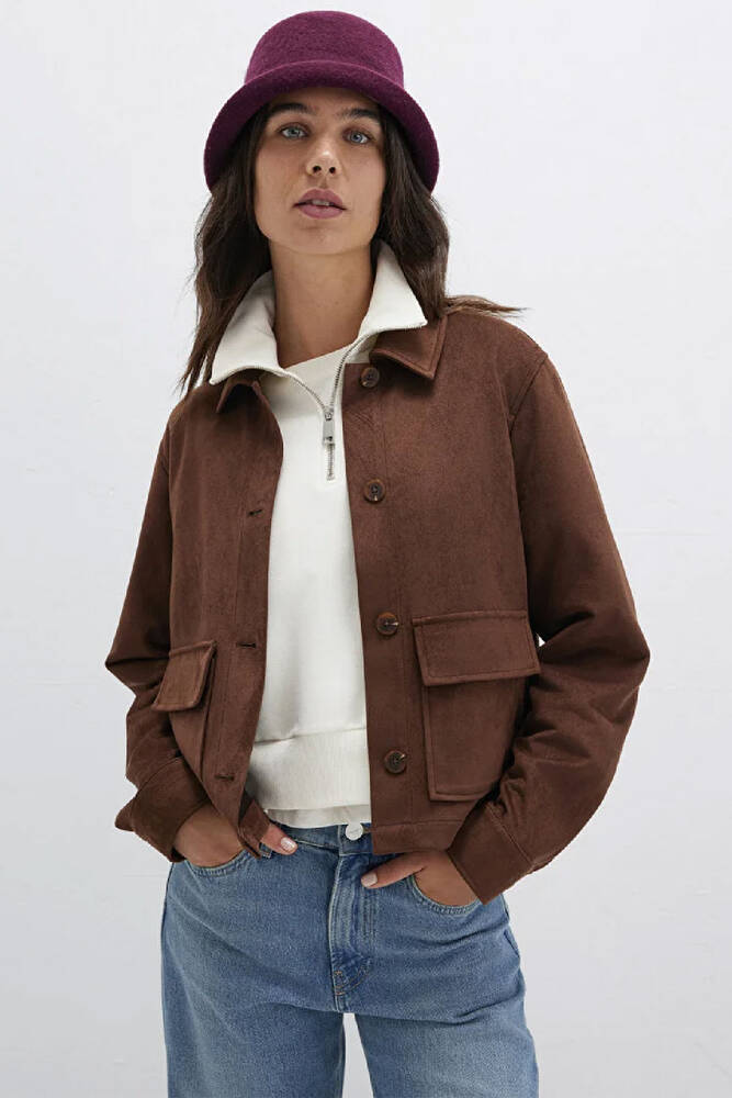 Kadın Şapka 1911759-85279 Bordo 