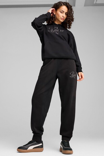 Kadın Scrıpt Comfort Eşofman Altı 684985-01 Siyah (3)