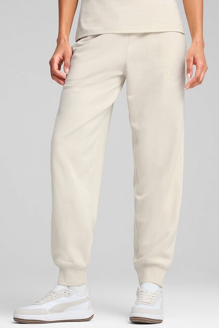 Kadın Scrıpt Comfort Eşofman Altı 684985-87 Ekru (2)