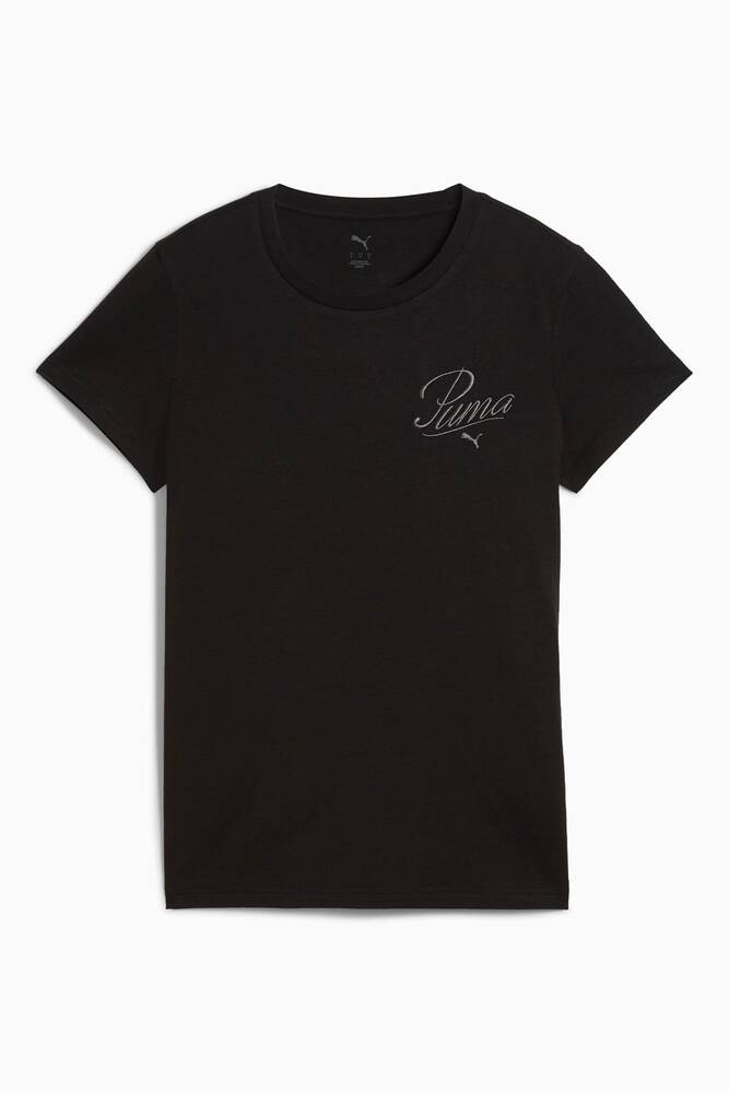 Kadın Scrıpt Tişört 684982-01 Siyah 