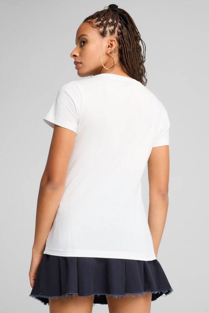 Kadın Scrıpt Tişört 684982-02 Beyaz 